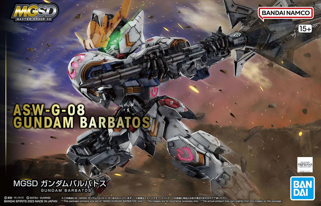 Bandai 2655095 MGSD Gundam Barbatos Mobile Suit Iron-Blooded Orphans (Master Grade SD)