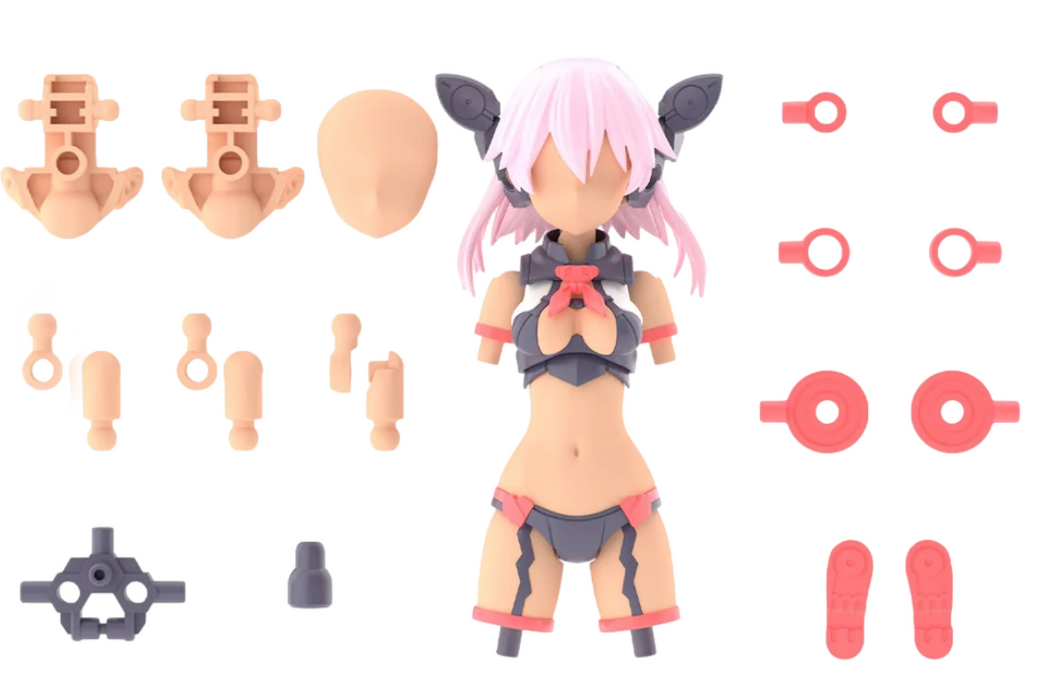 Bandai 2661381 30MS Option Parts Set #08 Scout Costume (Color C) Accessory Kit (30 Minutes Sisters)