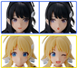 Bandai 2676312 30MS Option Hair Style & Face Parts (Hiori & Meguru) Accessory Kit (Idolmaster/30 Minutes Sisters)