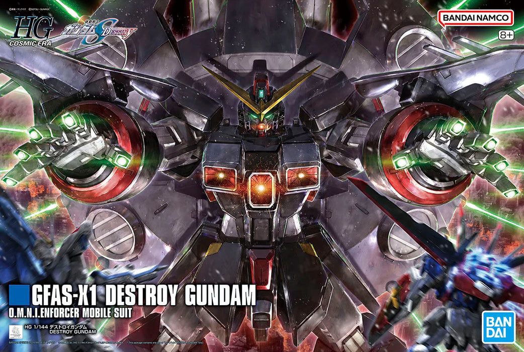 Bandai 2679244 1/144 HG CE #246 Destroy Gundam Mobile Suit SEED Freedom