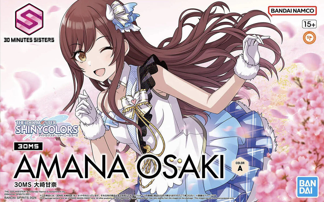Bandai 2684661 30MS Amana Osaki "Idolmaster" Figure Kit 30 Minute Sisters