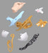Bandai 2684663 30MS Option Body Parts "Beyond The Blue Sky #1 (Color A) Accessory Kit (30 Minutes Sisters)