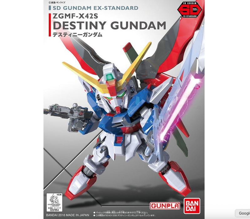 Bandai 2688281 SD #09 Destiny Gundam Mobile Suit "Gundam SEED Destiny"