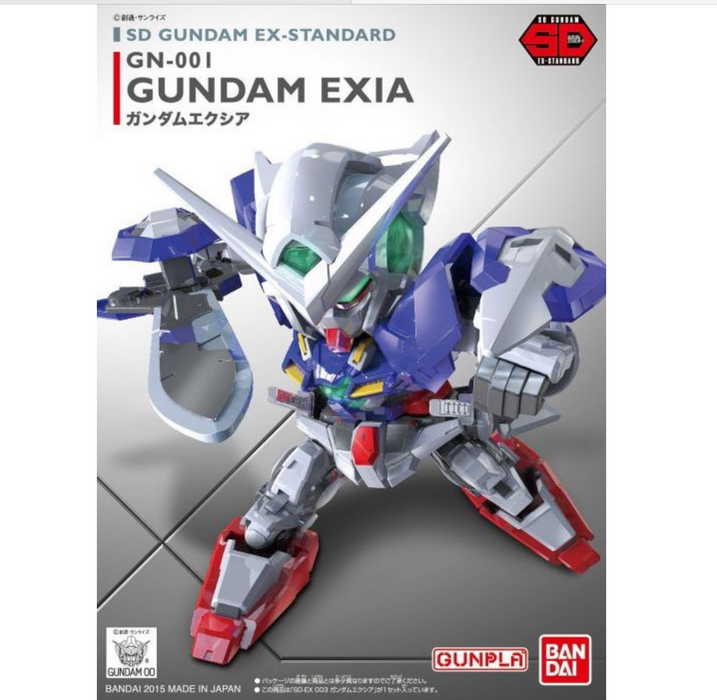 Bandai 2688288 SD Gundam EX-Standard #03 Gundam Exia Mobile Suit "Gundam 00"