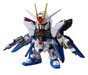 Bandai 2688332 SD Gundam EX-Standard #06 Strike Freedom Gundam Mobile Suit (Gundam SEED)