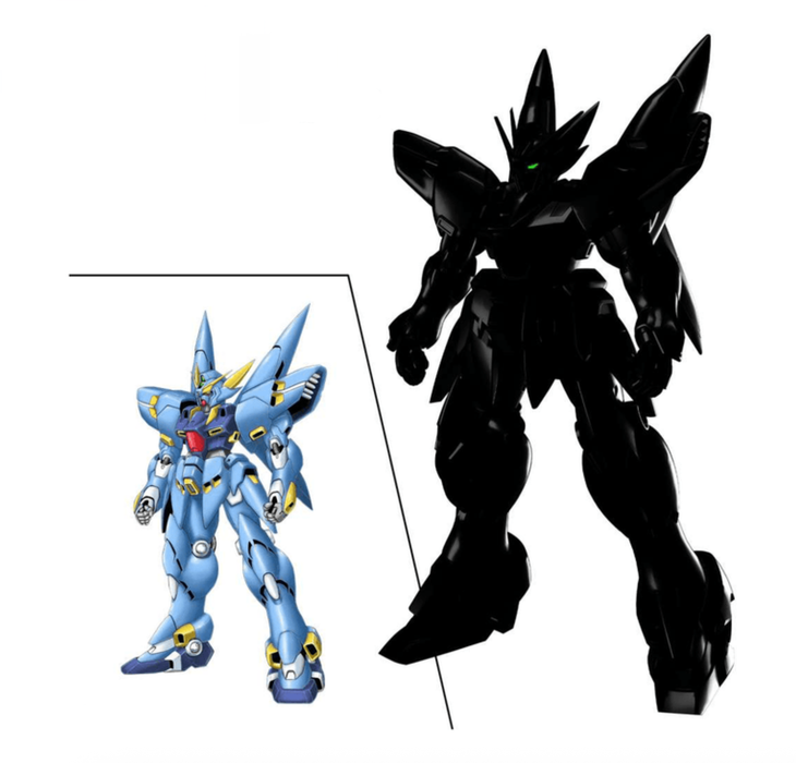 Bandai 2695884 HG Huckebein (PTX-08R) "Super Robot Wars OG" Figure Kit