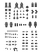 Bandai 2696192 30MM Option Parts Set #15 Multi Vernier/Multi-Joint "30 Minutes Missions"