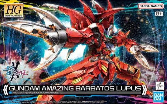 Bandai 2704798 1/144 HG Amazing Barbatos Lupus Mobile Suit Gundam Build Metaverse