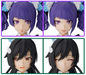 Bandai 2707663 30MS Option Hair Style & Face Parts (Mamimi/Sakuya) Accessory Kit (30 Minutes Sisters)