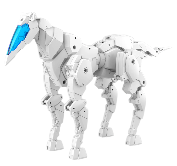 Bandai 2715312 1/144 30MM Extended Armament Vehicle (Horse Mecha (White) "30 Minutes Missions"