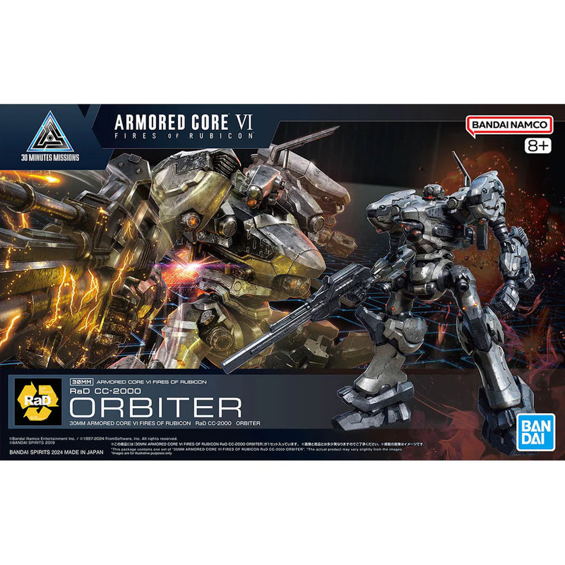Bandai 2724577 30MM Armored Core VI Fires Of Rubicon RaD CC-2000 Orbiter