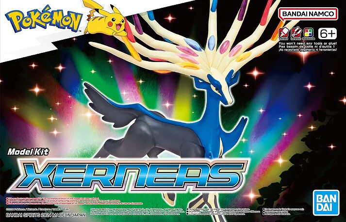Bandai 27333585 Pokemon Xerneas Quick!! Model Kit
