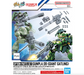 Bandai 2739212 1/144 1/100 Mobile Suit Gundam Option Parts Gunpla 09 Giant Gatling Gun
