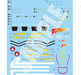 Bandai 2741377 HG Macross VF-19 Custom Fire Valkyrie Sound Booster "Macross 7" Waterslide Decal