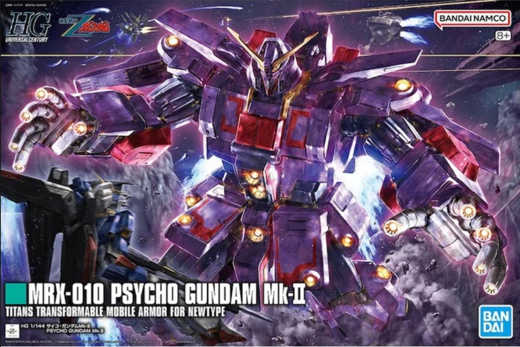 Bandai 2745406 1/144 HG UC Psycho Gundam Mk-II MRX-010 Mobile Suit (ZZ Gundam)