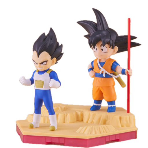 Bandai 2750939 Dragon Ball Z - Daima Son Goku & Vegeta Mini Model