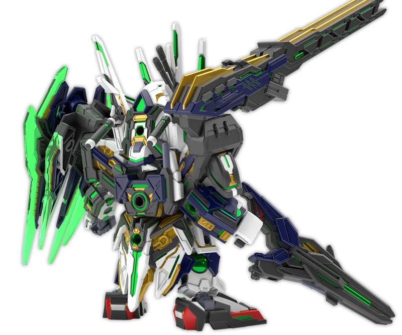 Bandai 2753061 1/144 SD World Heroes GF Gundam Captain Qan[T] Mobile Suit