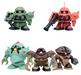 Bandai 2761648 BB Senshi Principality of Zeon Gundam Mobile Suit Set