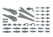 Bandai 2762141 Option Parts Set Gunpla 17 (Binder Gun)