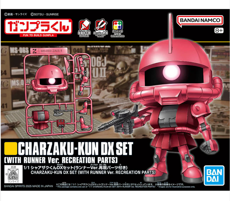 Bandai 2773781 1/1 Gunpla-Kun Char's Zaku-Kun DX Mobile Suit Gundam