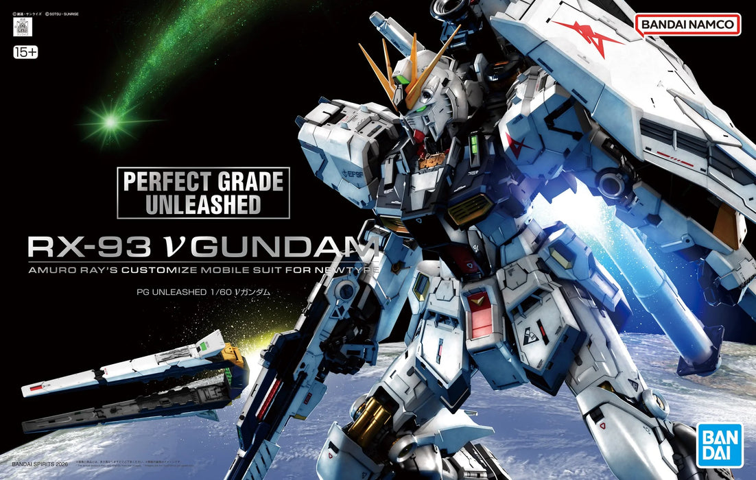 Bandai 2773843 1/60 PG RX-93 Nu Gundam Mobile Suit "Char's Counterattack"