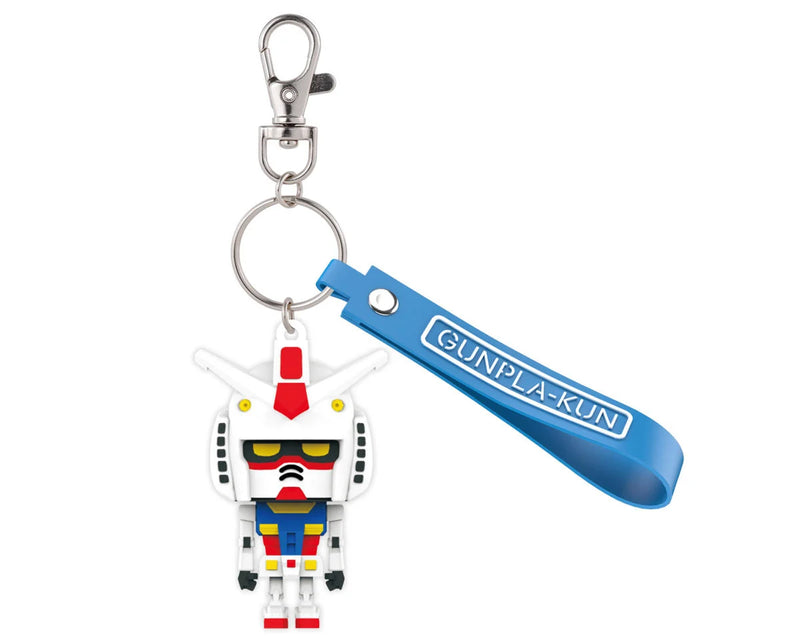 Bandai 2777849 Mobile Suit Gundam Gunpla-Kun 3D Rubber Mascot Keychain