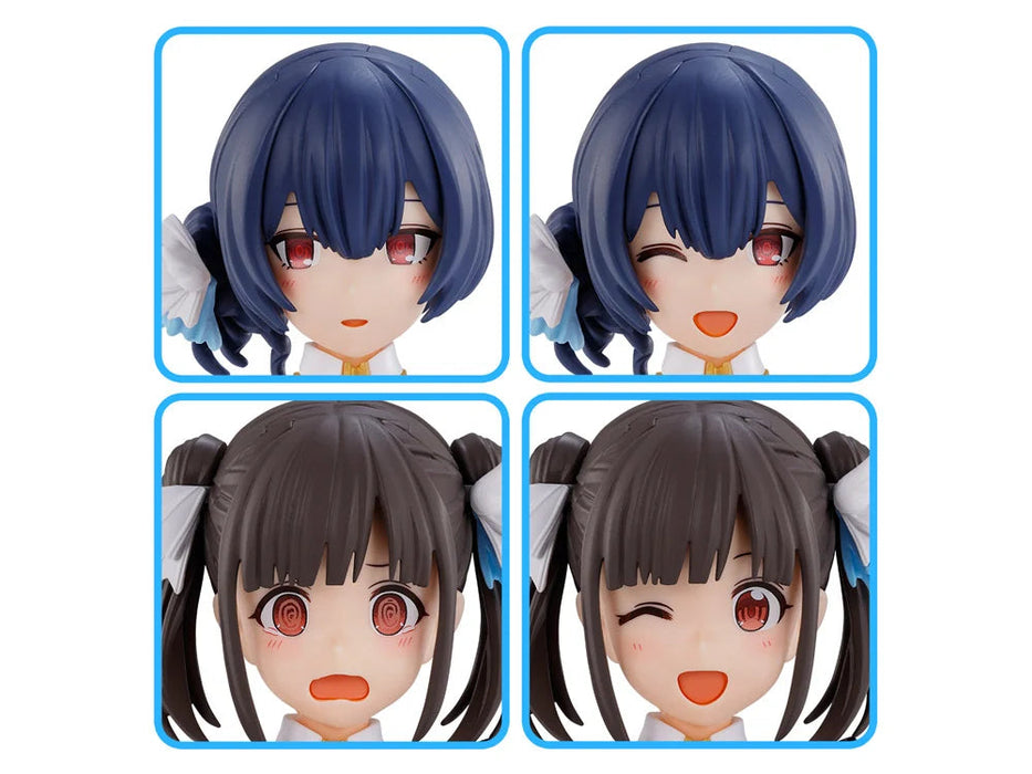 Bandai 2794163 30MS Option Hair Style & Face Parts (Chiyoko Sonoda/Rinze Morino) "30 Minutes Sisters"