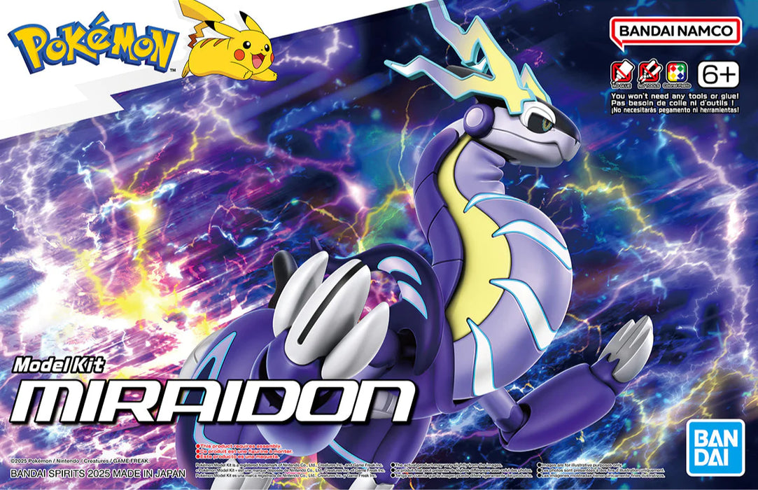 Bandai 2808123 Pokemon #59 Miraidon Model Kit
