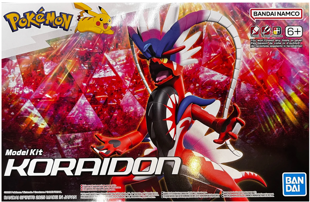 Bandai 2808125 Pokemon #60 Koraidon Model Kit — White Rose Hobbies