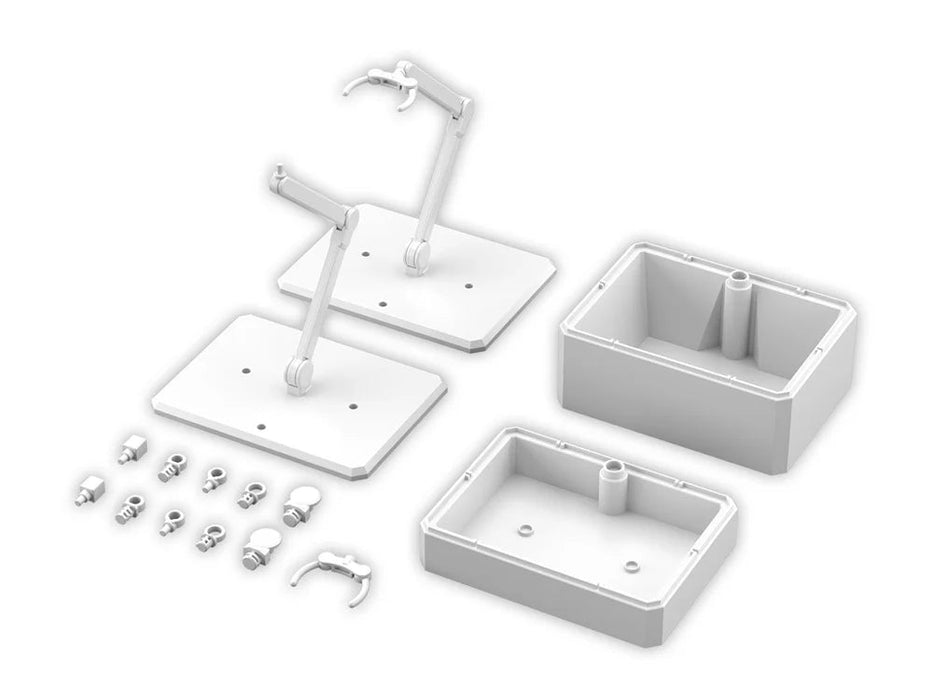 Bandai 2815146 Action Base 7 and Option Box 1 (White)