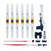 Bandai 2815147 1/144 Gundam Option Parts Set Gunpla 19 (Fin Funnel) "Char's Counterattack"