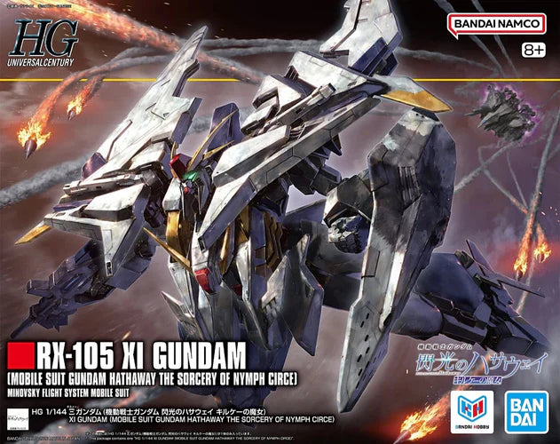 Bandai 2815162 1/144 HG UC #226 RX-105 XI Minovsky Flight System Mobile Suit Gundam "Hathaway: The Sorcery of Nymph Circe"