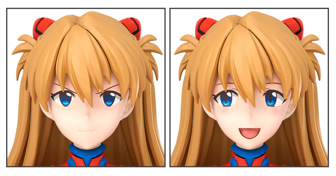Bandai 2815177 30MP Asuka Shikinami Langley (Plug Suit Ver.) "Neon Genesis Evangelion" 30 Minutes Preference