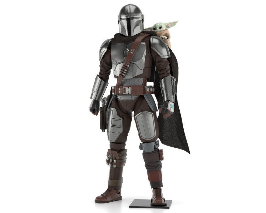 Bandai 2815185/5072538 1/12 The Mandalorian and Grogu Model Kit