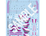 Bandai 2826482 HG Macross VF-31C Siegfried (Mirage Farina Jenius Use) Waterslide Decal