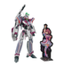 Bandai 2826483 1/100 HG VF-31C Siegfried (Mirage Farina Jenius Use) "Macross" Deluxe Set