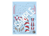 Bandai 2844651 HG Macross VF-31S Siegfried (Arad Molders Use) Waterslide Decal Sheet