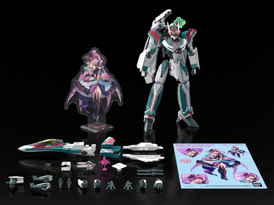 Bandai 2844652 1/100 HG VF-31S Siegfried (Arad Molders Use) Deluxe Set "Macross" Kit
