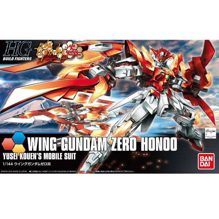 Bandai 5055440 1/144 High Grade #033 Wing Gundam Zero Honoo Gundam Build Fighters