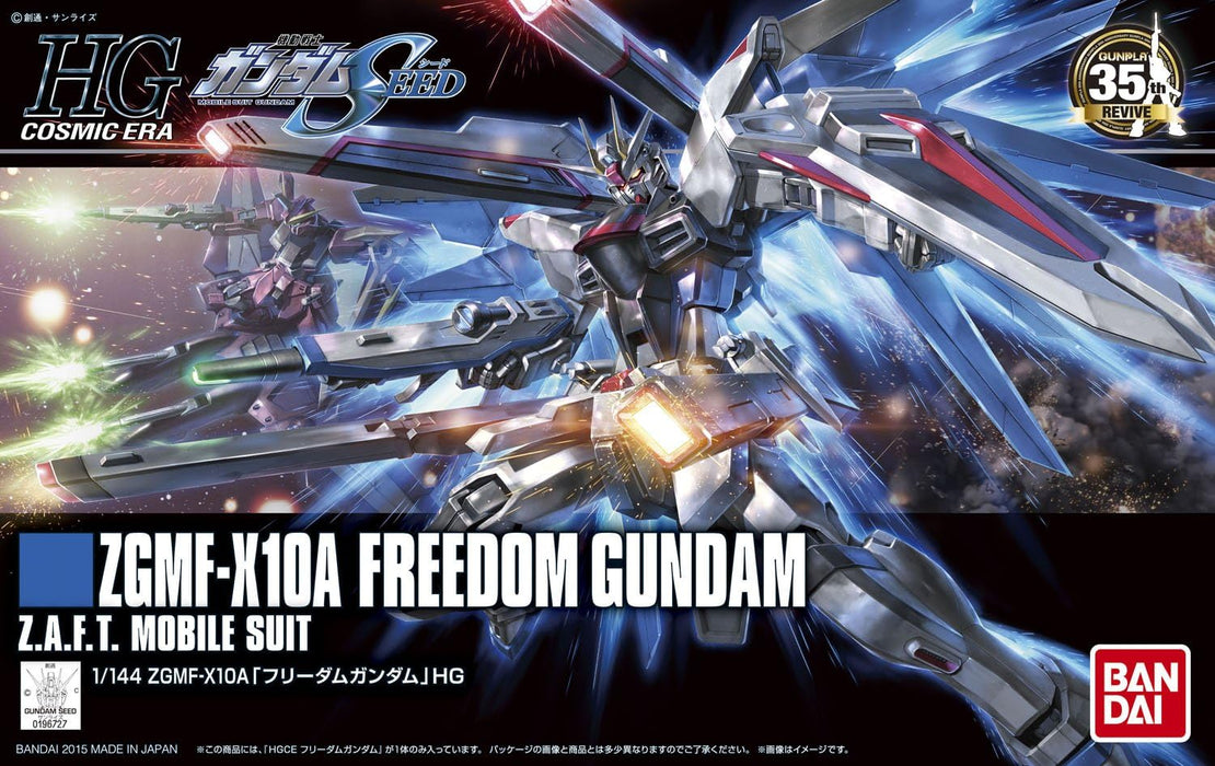 Bandai 5057404 1/144 HG Universal Century Series #192 ZGMF-X10A Freedom Gundam