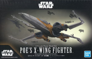 Bandai 5058312 1/72 Star Wars Poe's X-Wing Fighter Model Kit