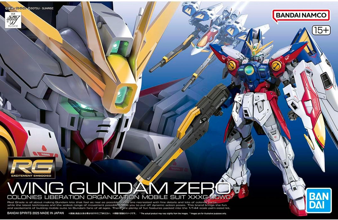 Bandai 5069215 RG #43 XXXG-00W0 Wing Gundam Mobile Suit (Zero Colonies Liberation Organization)