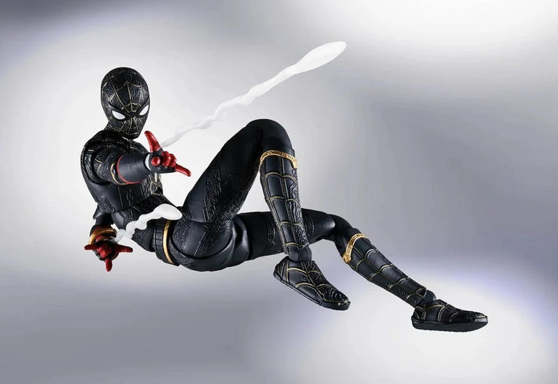 Bandai 63007 Spider-Man Black & Gold Suit "Spider-Man: No Way Home"