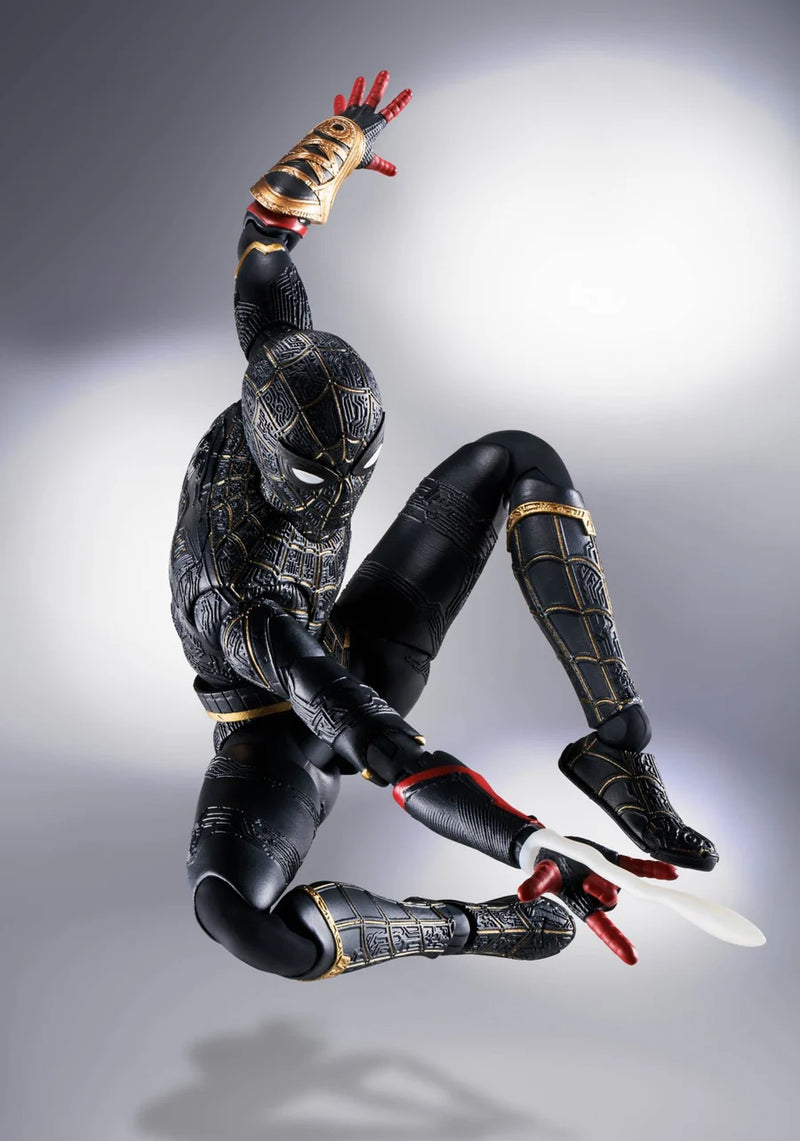 Bandai 63007 Spider-Man Black & Gold Suit "Spider-Man: No Way Home"
