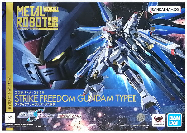 Bandai 67320 Metal Robot Spirits Gundam ZGMF A-262B Strike Freedom Gundam Type II
