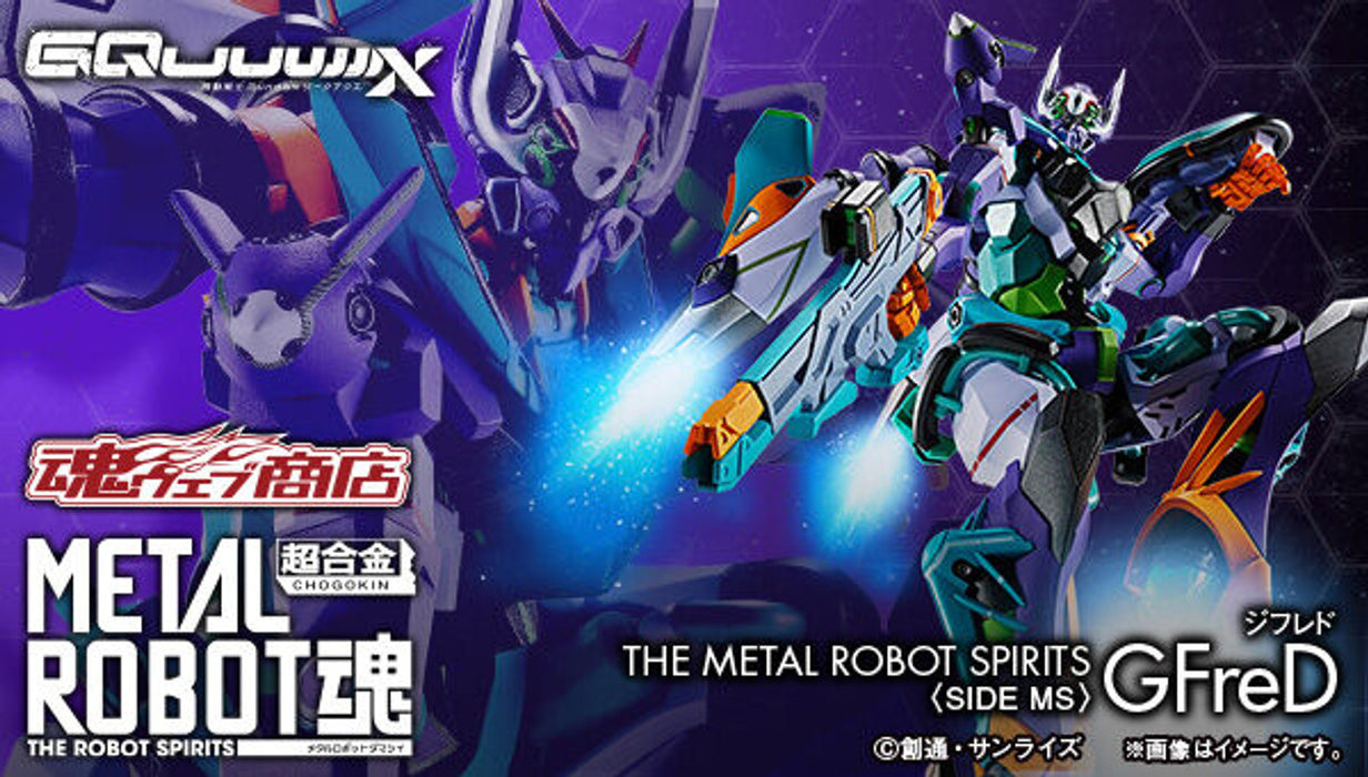 Bandai 67664 Metal Robot Gundam GQuuuuuuX FreD Mobile Suit Unit No.2
