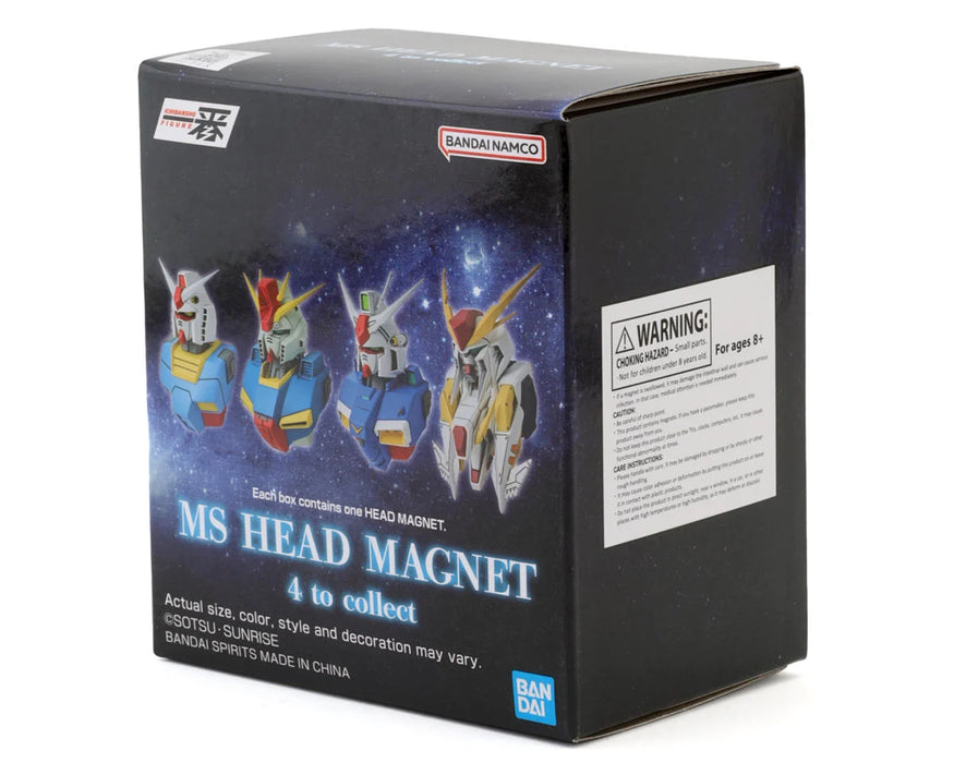 Bandai 69056 Ichibansho Zakka Gundam Mobile Suit Head Magnet Blind Box (1 Chosen at Random)