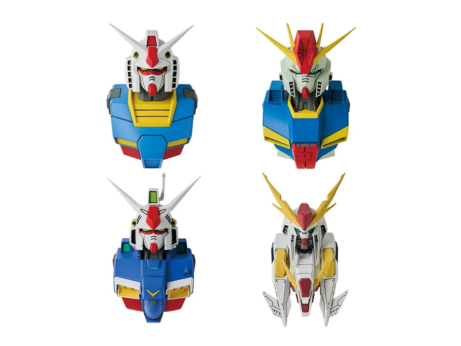 Bandai 69056 Ichibansho Zakka Gundam Mobile Suit Head Magnet Blind Box (1 Chosen at Random)