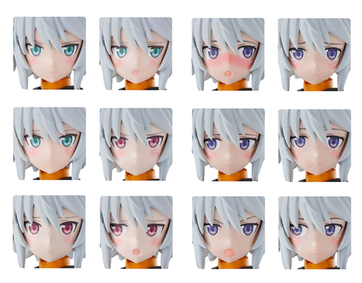 Bandai 9028651 30MS Option Face Parts Set Vol.1 "30 Minutes Sisters"