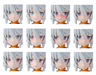 Bandai 9028651 30MS Option Face Parts Set Vol.1 "30 Minutes Sisters"